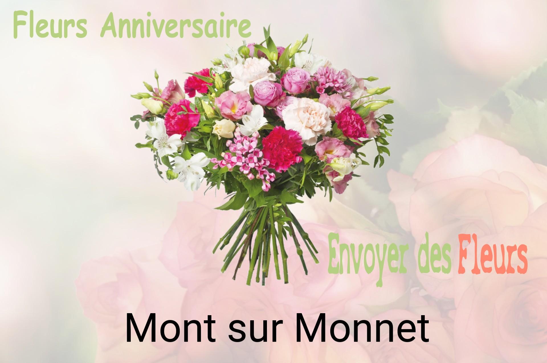 Bouquet de fleurs d’anniversaire livré à Mont-sur-Monnet