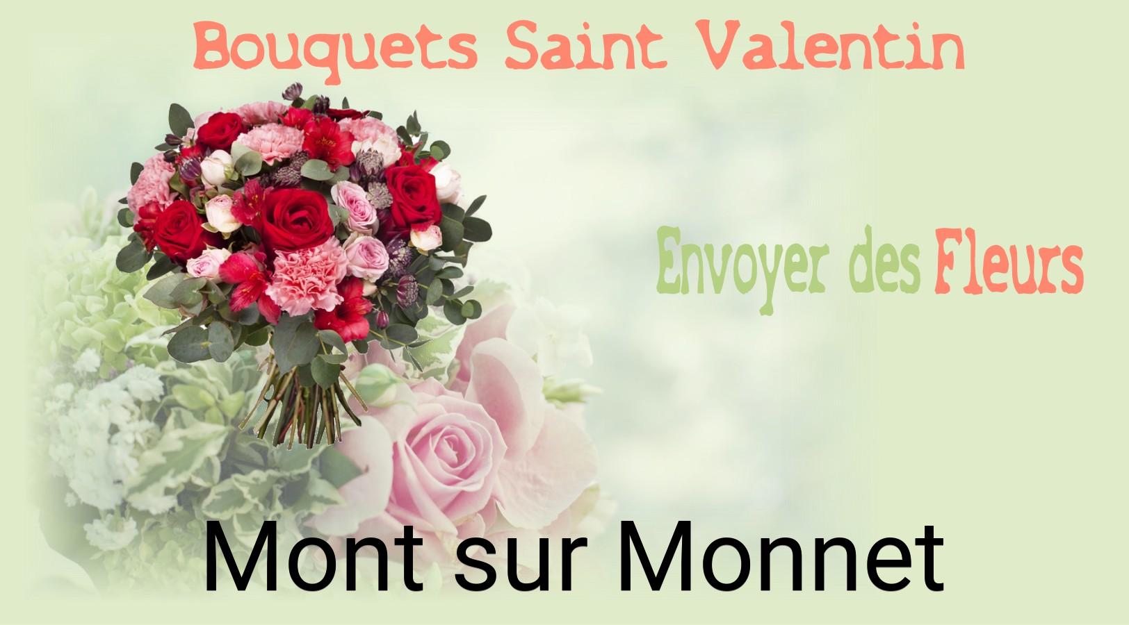 Roses de Saint-Valentin livrées à Mont-sur-Monnet
